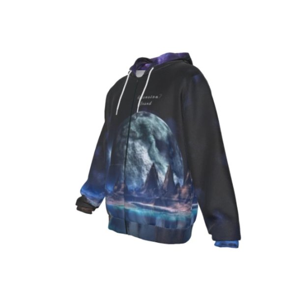 Space Scene Hoodie - Picture 3 of 4